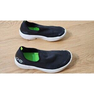 OOFOS Shoes Womens Size 9 OOmg Eezee Low Black Comfort Recovery Outdoor Sneakers